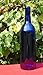 BLUE GLASS WINE BOTTLES Cobalt Bordeaux Style Case of 12 750ml Cork Finish New W5-CB