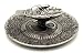 govinda - Tibetan Incense Burner Offering Hands with OM - 4.5 Inches Diameter X 1.25 Inches High