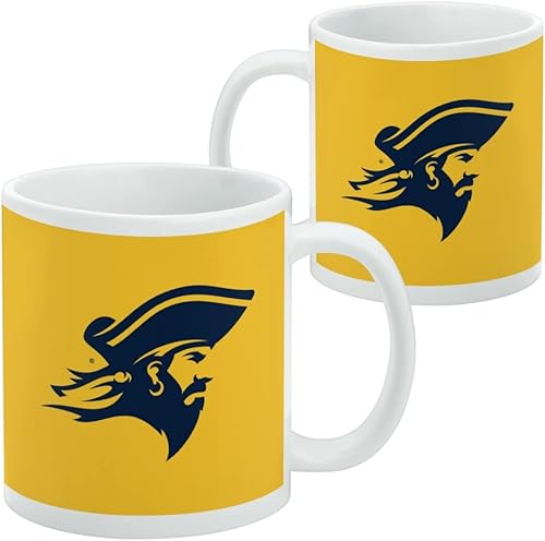 Vista 1321 de GRAPHICS & MORE Taza de café de cerámica con logotipo secundario de la Universidad Bob Jones, tazas de regalo novedosas para café, té y bebidas