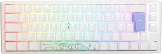 Ducky One3 Pure White SF RGB Clear Cherry MX Switch Keyboard - UK Layout