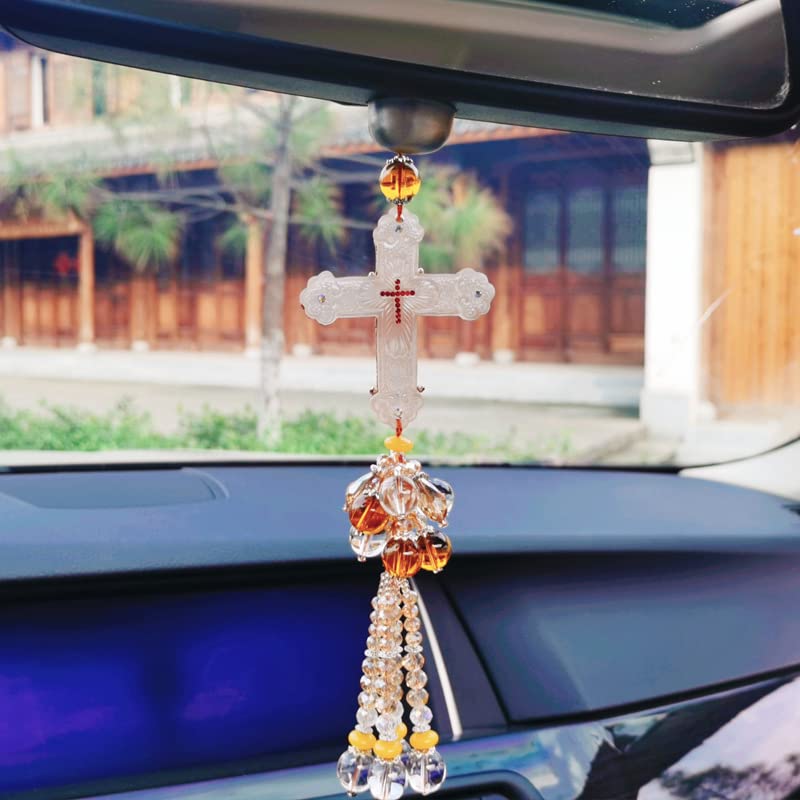 Photo 1 of * BUNDLE OF TWO, NON REFUNDABLE * T.F&CI DECOR Cross Hanging for Car Mirror