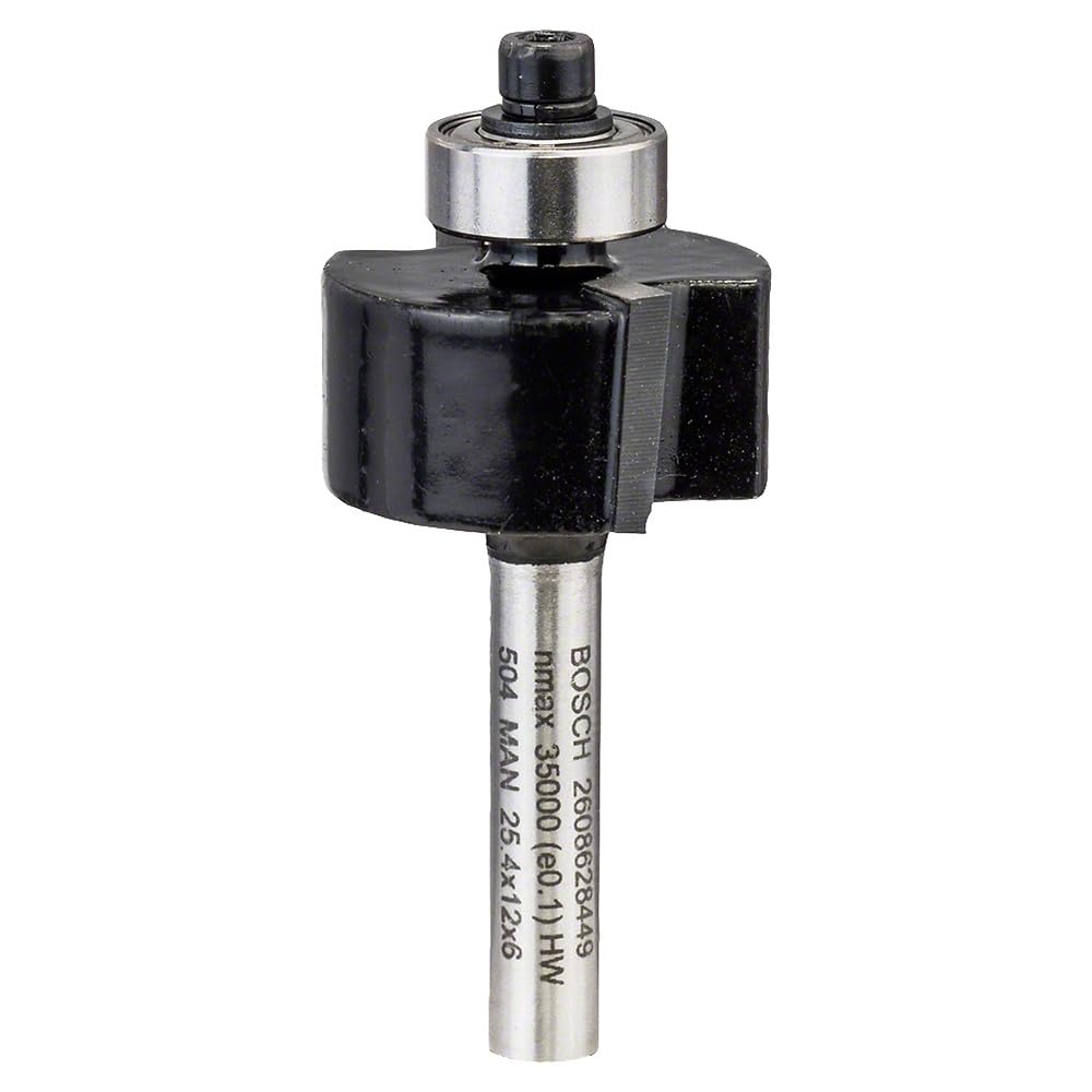 Fraise à feuillurer Bosch de Ø 25,4 mm pour travaux d'arasage du bois