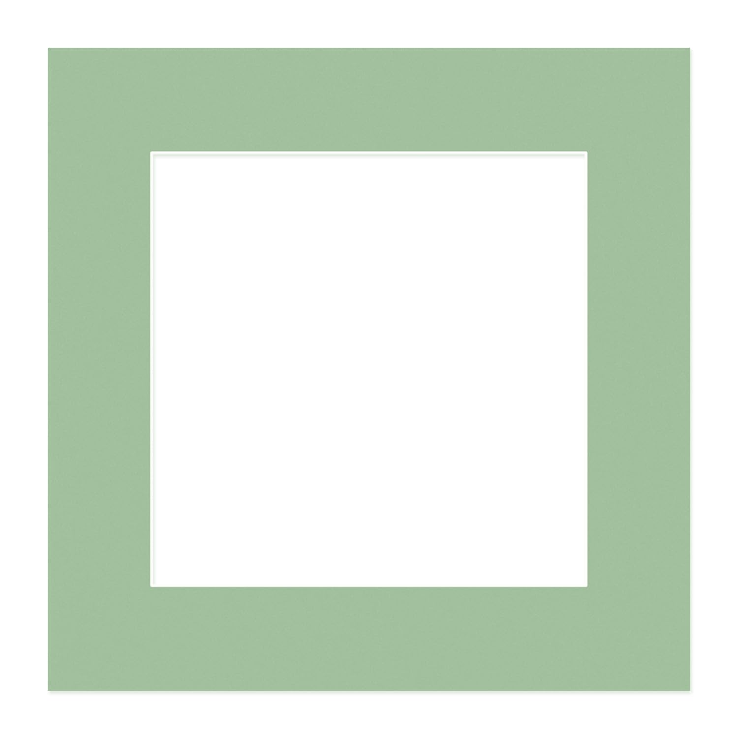 Alison Kingsgate 60x60cm Sage Green Picture Mount for 40x40cm Aperture — image 1