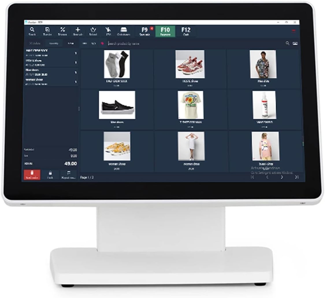 マネーカウンター I5 8G 128G 14インチタッチスクリーン無料POSシステム58mmサーマルチケットプリンター支払い端末 貨 1.券売機と  2.自動釣銭機付きセルフレジと 3.キッチンプリンターの3点セットが驚異の129万円で発売！ | 株式会社ビジコムのプレスリリース