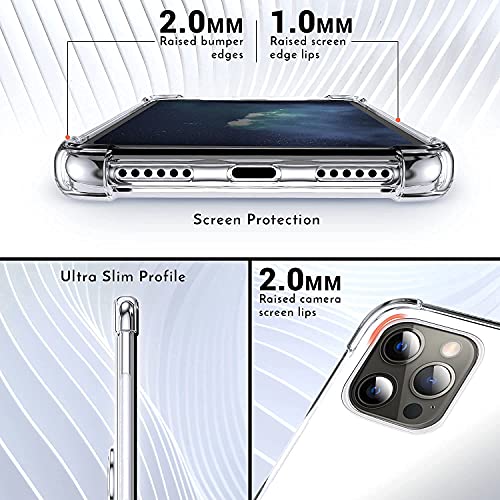 Shields UP for iPhone 12/12 Pro Wallet Phone Case Clear with Card Holder [3 Cards] Ring St& Case Slim Protective Shockproof Cover for iPhone 12/12 Pro Case 6.1 inch - Clear by SHIELDS UP - Used condition - Image 6
