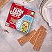 Finn Crisps Chia Seed Rye Crispbread, Thin Crispy Rye Authentic Finnish Sourdough Crispbread Crackers (6.8 oz Box)