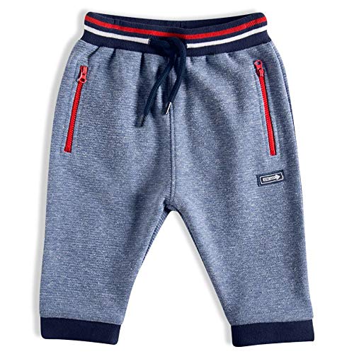 Calça Malha, Tip Top, Bebê Menino, Azul, G