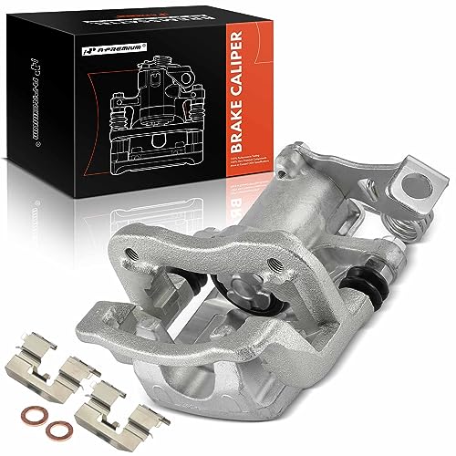 A-Premium Disc Brake Caliper Assembly with Bracket Compatible with Hyundai Elantra 2017 2018 2019 2020, 2.0L, Rear Right Passenger Side by A-Premium - Used condition - US$21.24