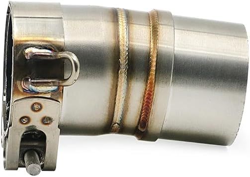Motorcycle Slip-on Middle Link Pipe Fit For R6 YZFR6 YZF-R6 2006 2007 2008 2009 2010 2011 to 2017 (Color : B)