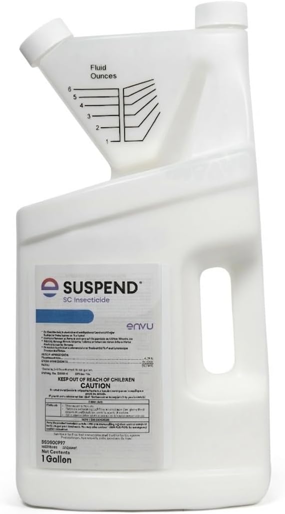 Suspend SC Insecticide 1 Gallon | Indoor/Outdoor Perimeter Pest Control | Deltamethrin Insecticide Concentrate | Controls Ants, Spiders, Cockroaches, and Other Common Crawling Insects | Long Residual