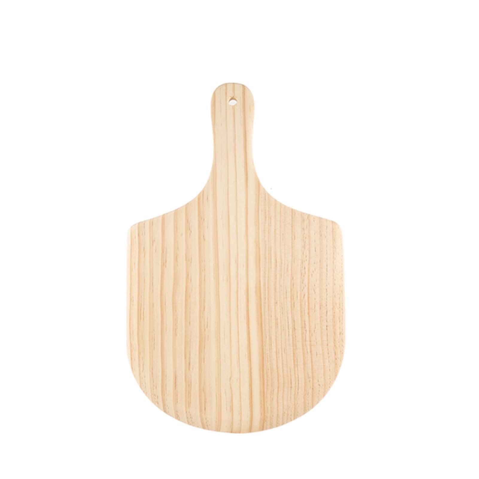 Drewniana skórka do pizzy z uchwytem, łopatka do pizzy, łopatka do pizzy, do rodzinnego pieczenia pizzy w piekarniku Pizza, ciasto, chleb (rozmiar: 30,5 * 53,5 cm) ()