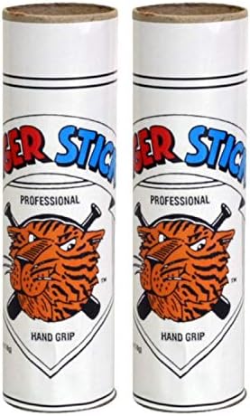 Tiger Stick Original Bat Grip Two Pack (4.25oz Each) - Double Pack Bat Wax Grip - No Stain, No Smell - Ideal for Baseball, Softball, Lacrosse, Golf, Surfing