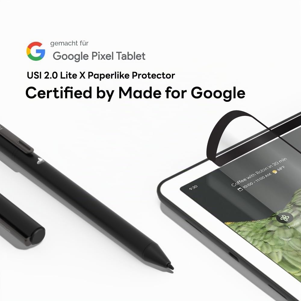 Penoval USI 2.0 Lite Eingabestift für Chromebooks und das Pixel Tablet | 4096 Druckstufen, flüssiges Schreibgefühl, aktiver digitaler Eingabestift für Amazon Fire Max 11, ASUS Flip CX5, Lenovo Duet