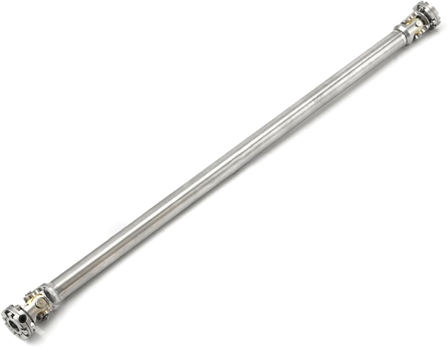 TOUCAN RC HOBBY LESU Metal 220-260MM Flange CVD Drive Shaft for 1/14 for Tamiya RC Tractor Semi Truck Handmade DIY