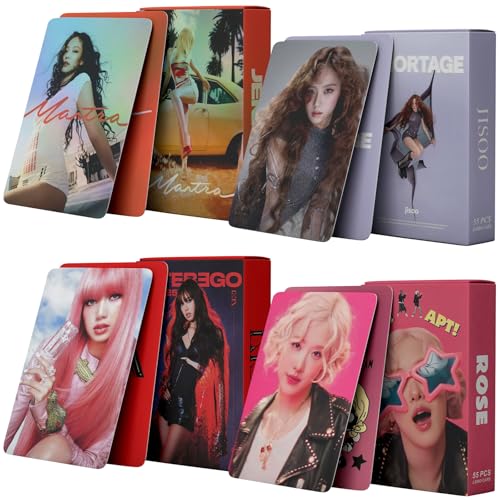 Ya en mundofriki.es: 4-Pack BP Photocards, Juego de 220 tarjetas Kpop BP Photocard, Grandes Regalos y Colecciones para Los Fanáticos de BP