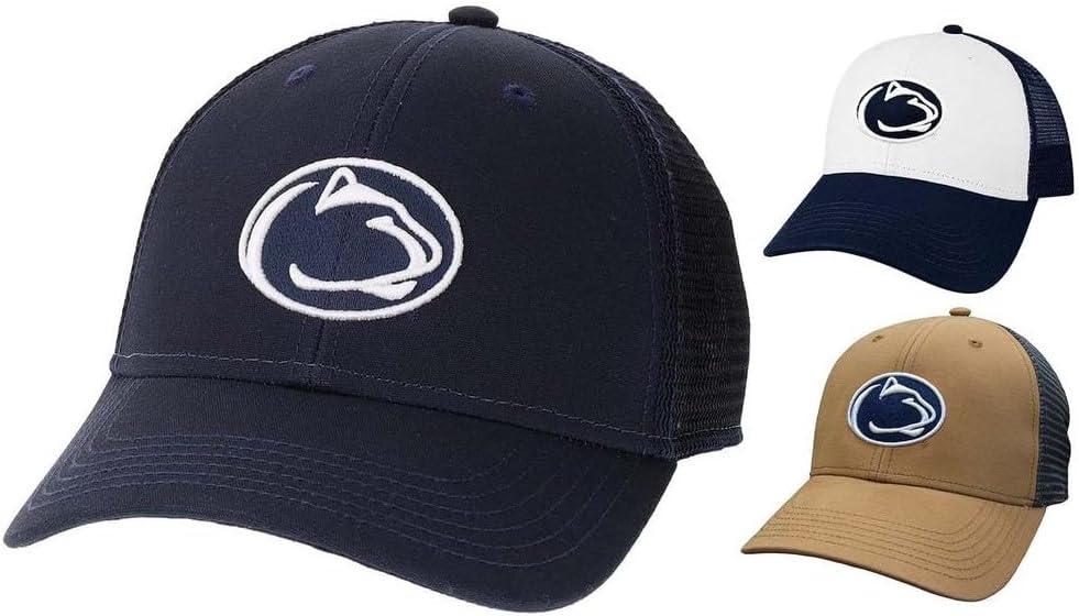 Penn State Officially Licensed Adult Legacy Lo-Pro Logo Snapback Trucker Hat