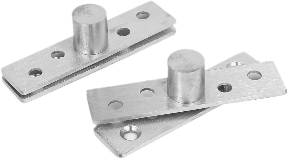 75mm Length Gate Hardware 360 Degree Rotation Hidden Stainless Steel Wooden Door Pivot Gate Hinges Hinges 7pcs