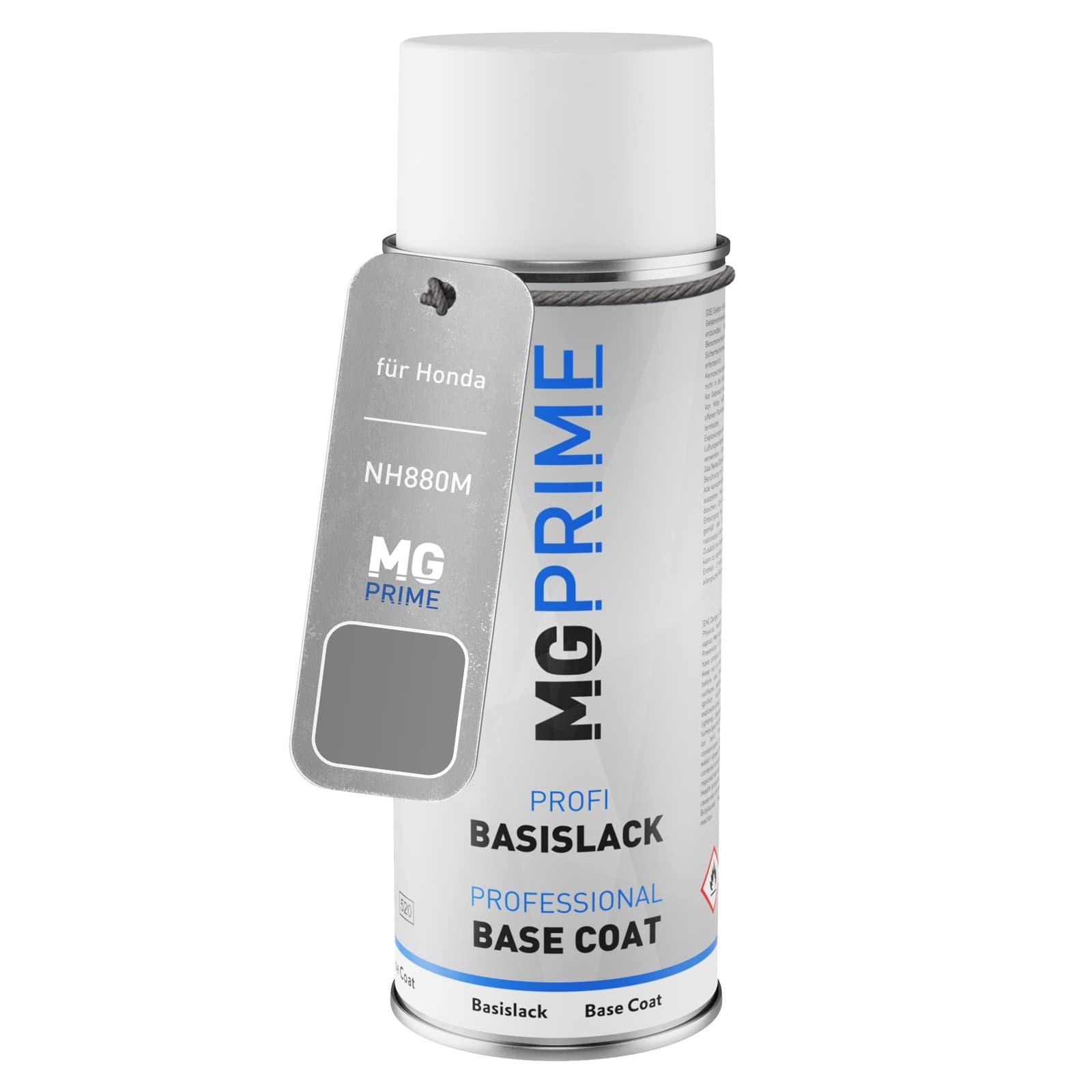 Mg Prime Shining Gray Metallic Car Paint Spray Can For Honda Nh880m /Shining Grey Metallic Base Coat Spray Can 400Ml