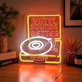 Vinyl Sounds Better Neon Sign