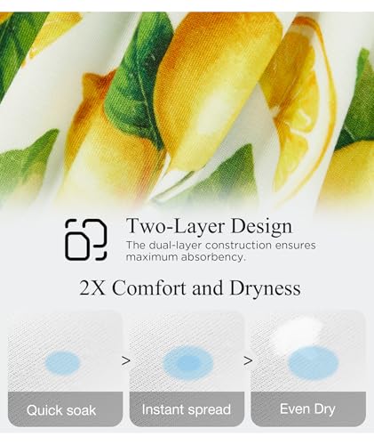 Image of Baby Lovey Security Blanket Set of 3, Bamboo-Derived Viscose, Super Soft and Breathable Baby Blanket with Attachable Loop, 9.5 inch*9.5 inch, Dinosaur /Lemon /Festivals