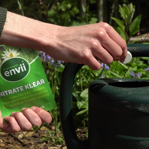 Envii Nitrate Klear - Nitratentferner für Teich - Nitrat Senken Teich Nitrat Entferner - 6 Tabletten