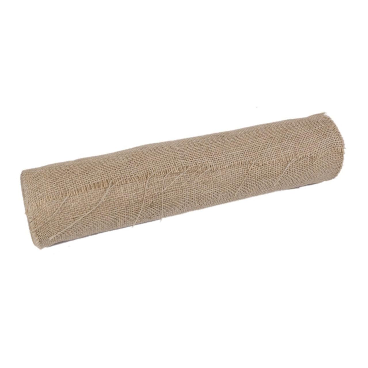 Rustikaler Jute Tischläufer Breit Lang Braunes Burlap-tischtuch Waschbar Bügelbar für Hochzeiten Partys und Landhausdeko