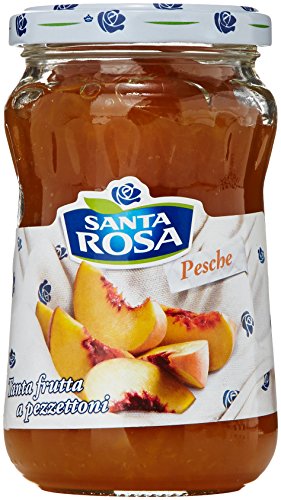 6x Santa Rosa Pfirsich Marmelade Konfitüre Italienisch Fruchtaufstrich 600g