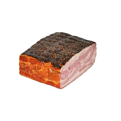 Poliwczak Schweinebauch Speck gebrüht mit Pfeffer mini ca.550g boczek z pieprzem