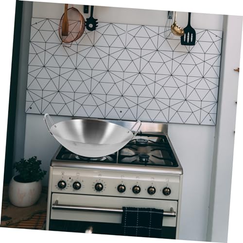 Wok de cocina Cabilock de acero inoxidable miniatura 7