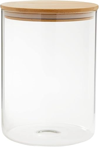 Miniatura 9 de Juvale Contenedores de almacenamiento de harina y azúcar, paquete de 2, tarros de vidrio transparente de 100 onzas, organizador hermético de