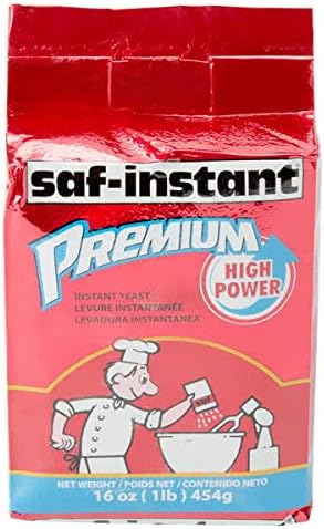 TableTop King Lesaffre SAF-Instant 1 lb. Premium Vacuum Packed Yeast