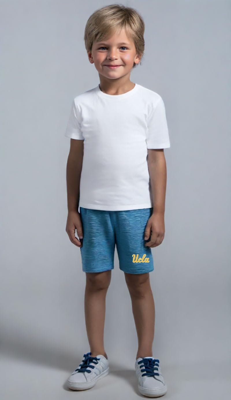 Wes and Willy Youth Boys College Sports Fan Cloudy Yarn Shorts