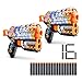 Produktbild XSHOT Skins Sonic Super Speed Flux Blaster (2 Blasters)  Skin mit Sonic The Hedgehog (16 Darts) von ZURU