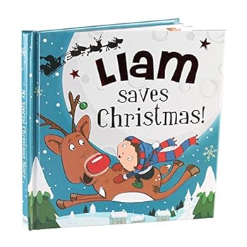 Hardcover Liam Saves Christmas Book