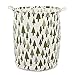 Homele 19.7" Large Laundry Hamper Bucket Waterproof Coating Cotton Laundry Basket Collapsible Washing Basket Canvas Storage Basket Bin Home Nursery Toy Organizer (Tree)