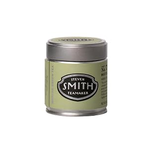 Steven Smith Teamaker Matcha No 7 Caffeinated Sugar-Free Sustainably Grown Matcha Green Tea Powder 40 Gram Tin