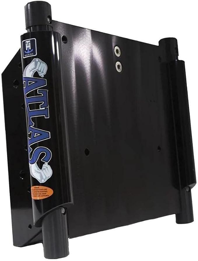 Atlas AHJ6VBDP Hydraulic Jack Plate Setback Black, 6