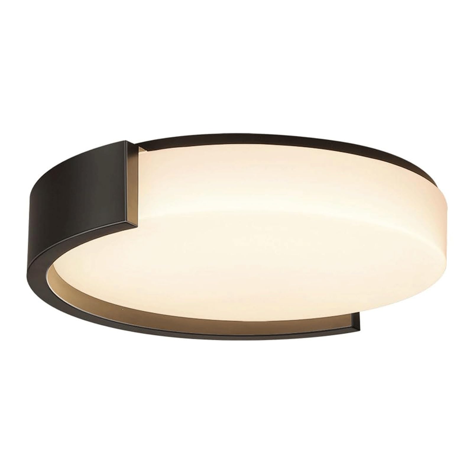 BKEKM Modern Close to Ceiling Light Fixtures,Flush Mount Ceiling Light, Dimmable 3000K/4000K/6000K LED Ceiling Lamp for Hallway Kitchen Study(55cm)
