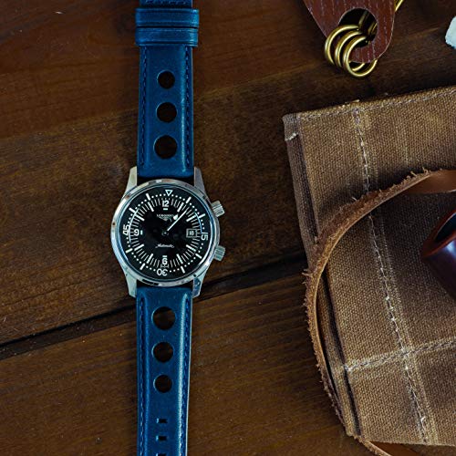 Image of Barton Racing & Rally Horween Leather Straps with Integrated Quick Release Spring Bars - Watch Bands