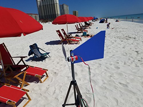 Travel Wind Turbine Generator II with Battery - Portable Power for RVers, Boaters, Campers, Hunters, Cabin Owners