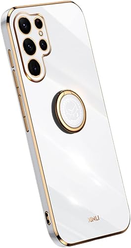 Funda de teléfono clásica recta suave y simple para Xiaomi Mi Redmi Note 10 S Pro Max 5G 4G, cubierta trasera con soporte de anillo, carcasa