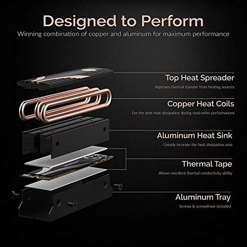 Sabrent M.2 2280 SSD Rocket Heatsink (SB-HTSK)