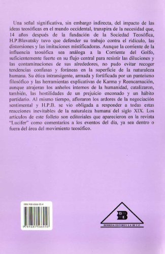 La teosofia y la opinion publica/ The Theosophy and The Public Opinion