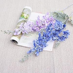 Ipopubluedelphiniumartificialflowers6pcsartificiallarkspurflower335in85cmlongstemflowerssilkflowersforhomedecorindooroutdoorfloralcenterpiecesfortablesblue  Urban Country Home Decor Ipopu blue delphinium artificial flowers 6 pcs artificial larkspur flower 335 in85 cm long stem flowers silk flowers for home decor indoor outdoor floral centerpieces for tablesblue  urban country home decor