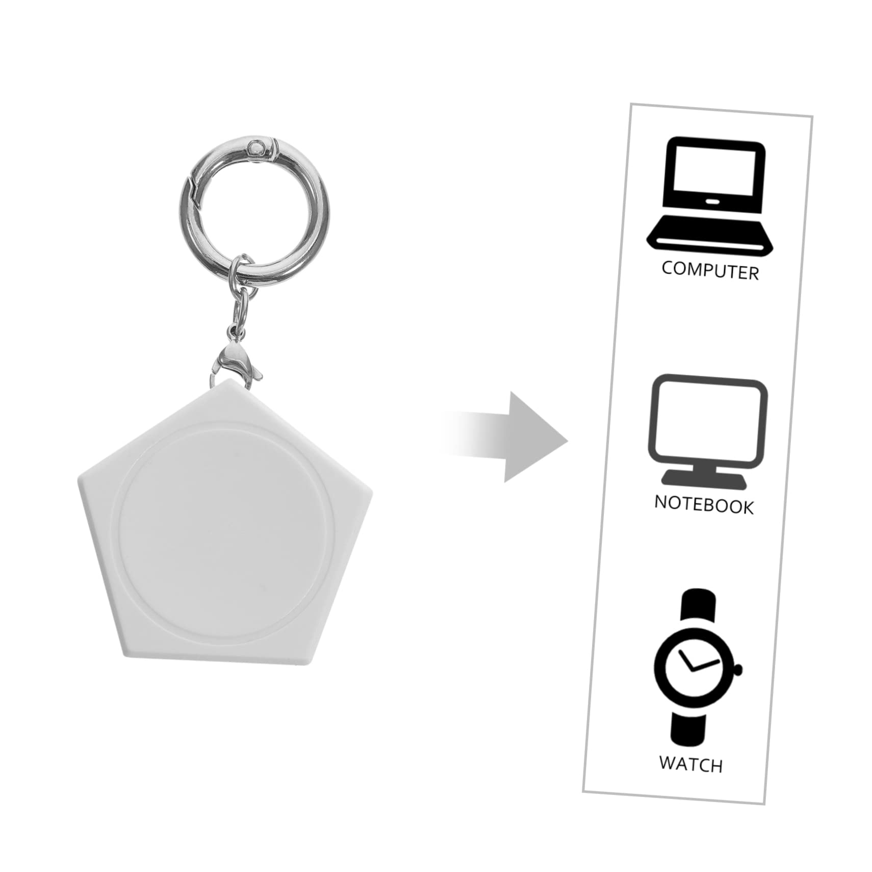 Housoutil Adaptateur De Chargeur Easy Watch C avec Support De Chargement pour Montre 3 Pièces
