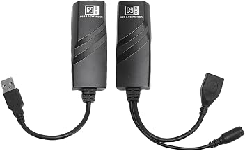 MAVIS LAVEN USB Network Extender, up to 100m for Printer and Hard Drive via CAT5 CAT6 (1)