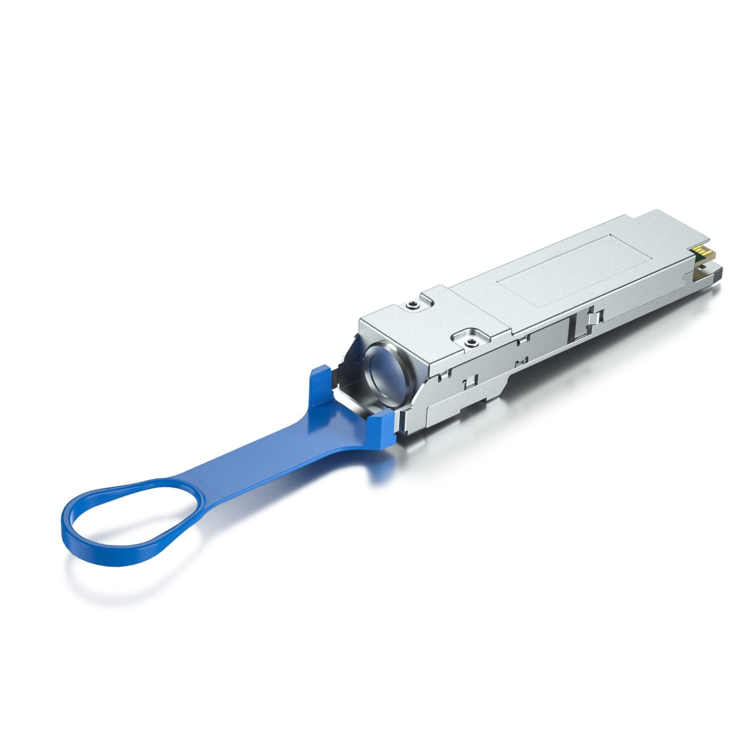 1 Pack of 100 Gigabit QSFP28 MPO Multi-Mode Transceiver and 1 Pack of 100G QSFP28 Loopback Module for SFP+ Port Testing