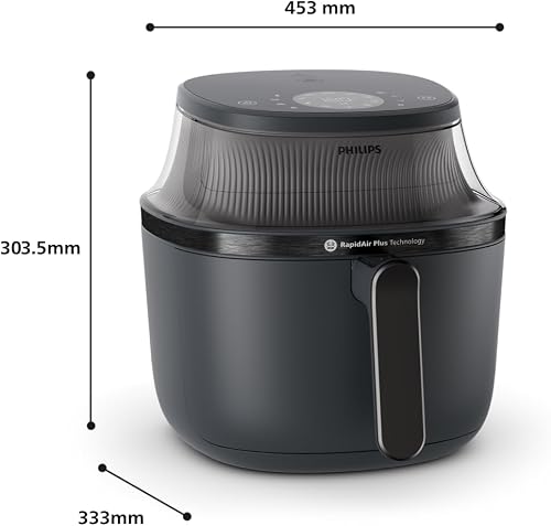 Philips Airfryer 3000 - Air Fryer 7.2L, 16-en-1, écran tactile, Noir - 9