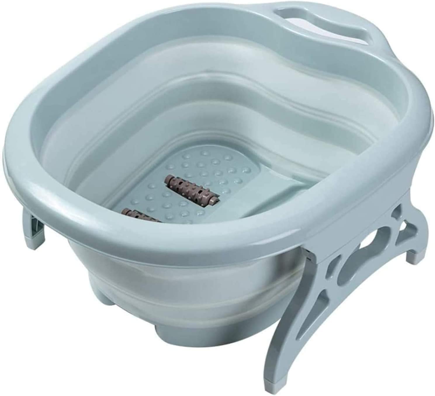 AWH Large Size foot Soak Tub Basin,Foot Spa Soaking Tub - Soothing Foot Massage, Relax, Detox, Portable and Folding Foot Massage Bucket for Travel Home