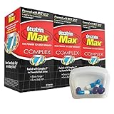 Dexatrim - Dexatrim Max Complex 7 - Dexatrim Keto - Increase Metabolism - 3 Pack w/Pill Pouch - 180...